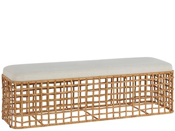 Thumbnail Rattan Bench